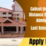 Calicut University Distance Education