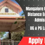 Mangalore University Distance Education