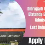 Dibrugarh University Distance Education