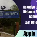 Kakatiya University Distance Education