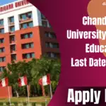 Chandigarh University Distance Education