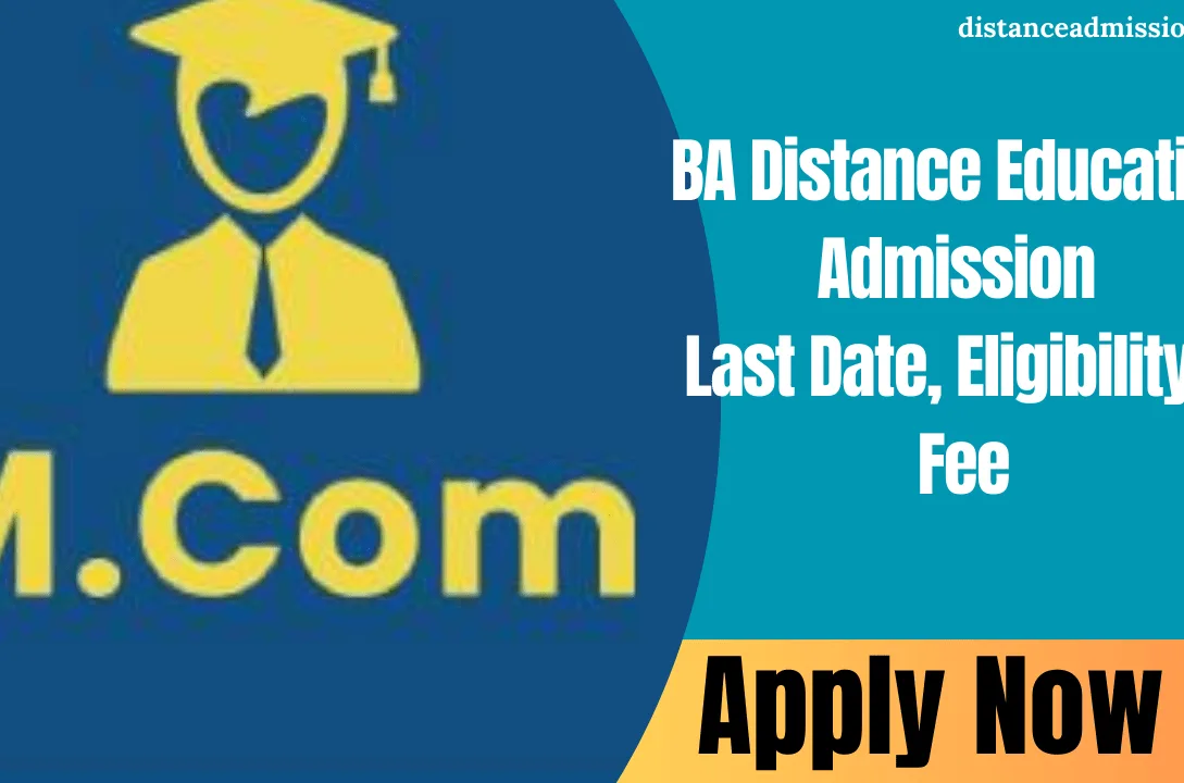MCom Distance Education