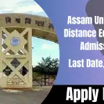 Assam University Distance Education