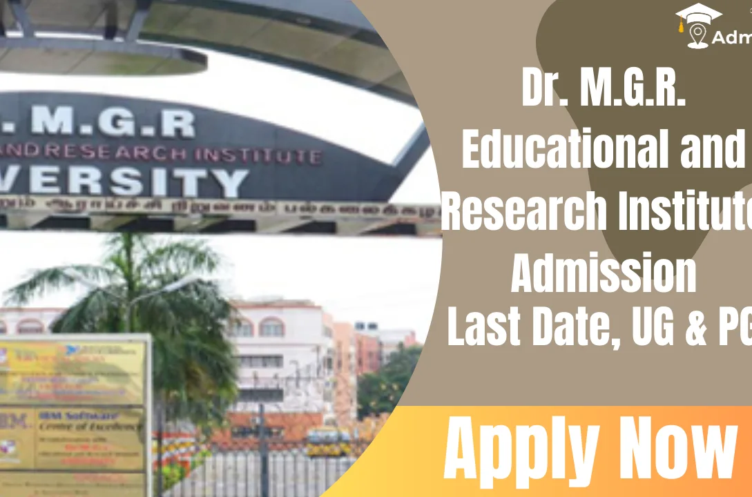 Dr. M.G.R. Educational and Research Institute Distance Education
