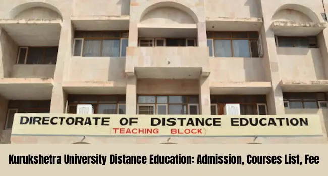 Kurukshetra University Distance Education