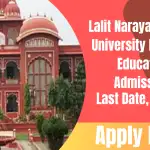 Lalit Narayan Mithila University Distance Education