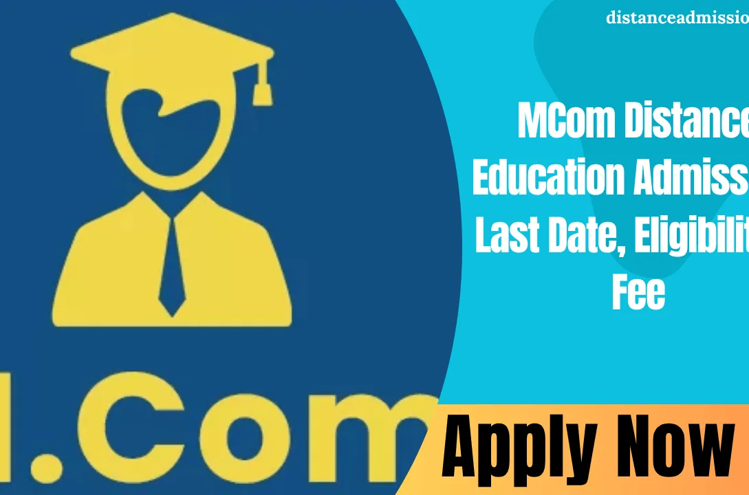 MCom Distance Education