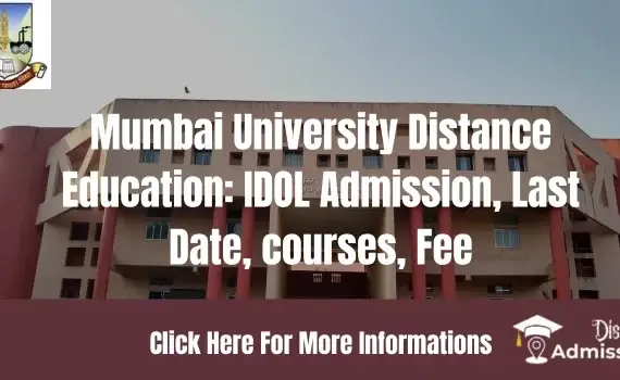 Mumbai University Distance Education Admission
