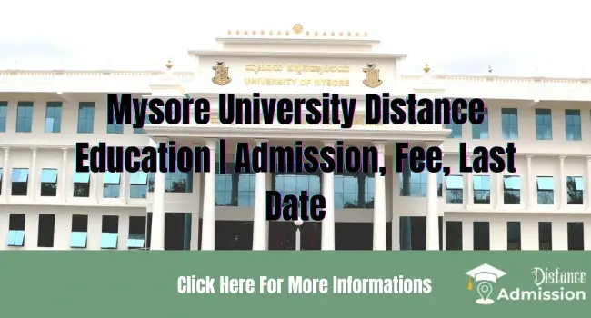 Mysore University Distance Education