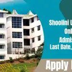 Shoolini University Online