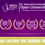BAOU Admission