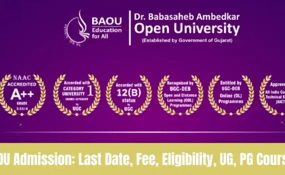 BAOU Admission