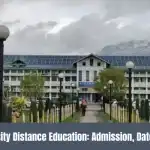 Kashmir University Distance Education
