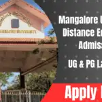 Mangalore University Distance Education