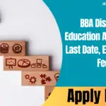 BBA Distance Education
